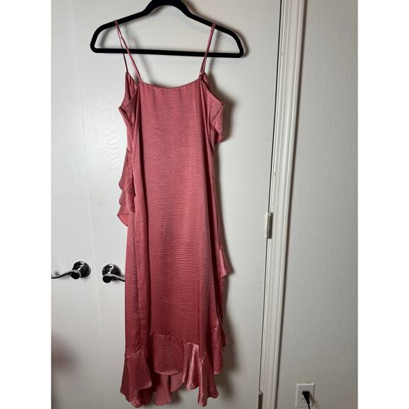 Steve Madden Pink Ruffle Mini Dress - Picture 8 of 8